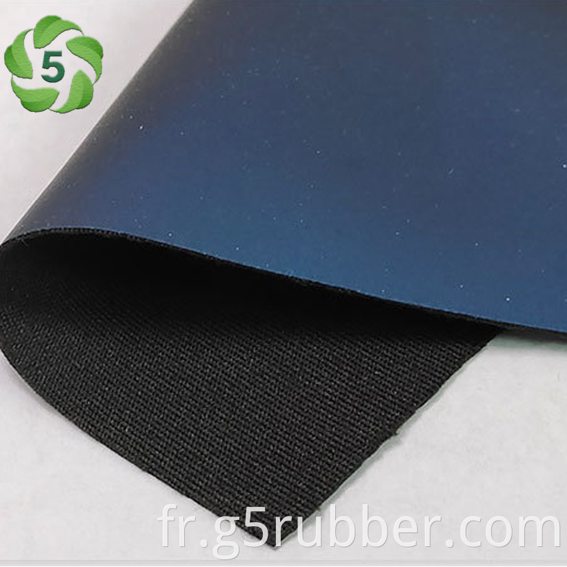 G5 Natural Rubber Blue Pu Coating Sheets